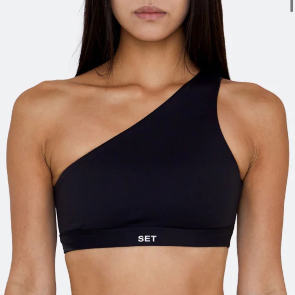 SPORTBODY® ONE SHOULDER BRA
Onyx